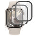 Glaasie Apple Watch 45 mm Glass Screen Protector, 2-Pack