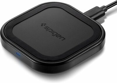 Spigen F309W Qi SteadiBoost draadloze oplader Zwart