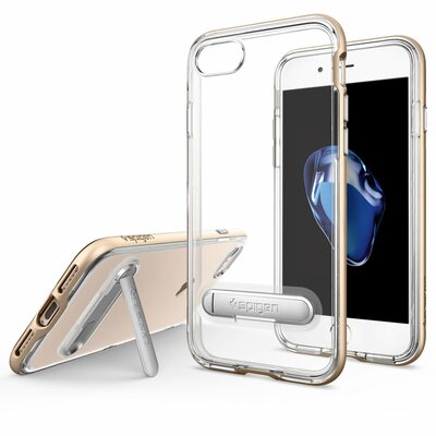Spigen Hybrid Crystal iPhone 7 hoesje Gold