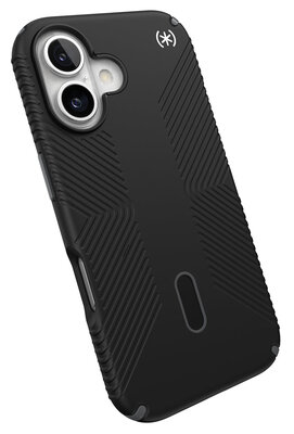 Speck Presidio 2 Grip Clicklock iPhone 16 Plus hoesje zwart