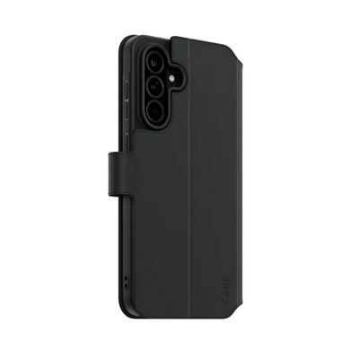 PanzerGlass CARE Wallet met kickstand Galaxy A36 hoesje zwart
