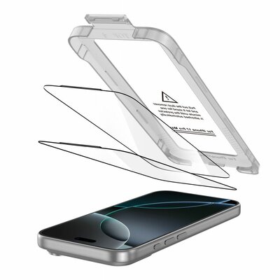 TechProtection Quick Set iPhone 17 Pro Max screenprotector 2 pack