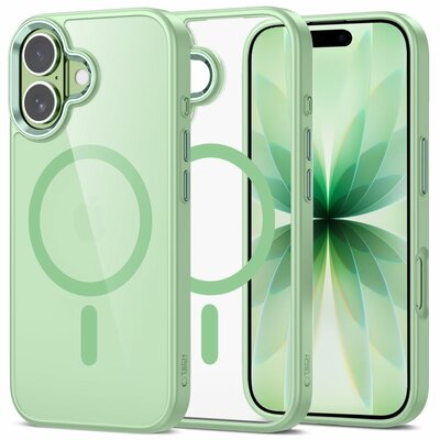 TechProtection MagSafe iPhone 17 hoesje sage groen