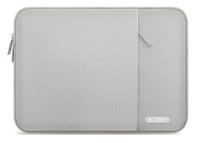 TechProtection Nylon MacBook 13 / 14 inch sleeve grijs