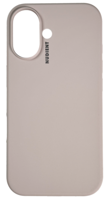 Nudient Base Case iPhone 16 Plus hoesje beige