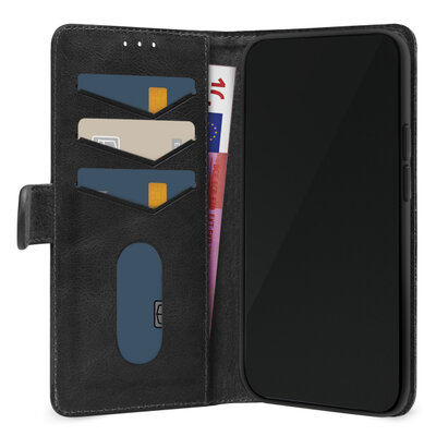 Mobilize Premium Gelly Wallet iPhone 17 Pro Max hoesje zwart