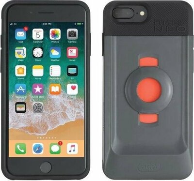 Tigra FitClic Neo iPhone 8 Plus / iPhone 7 Plus hoesje Zwart