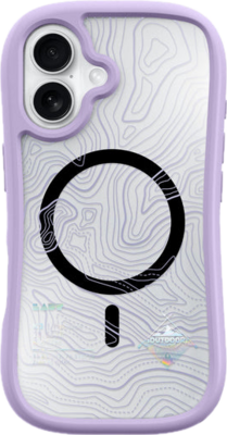 LAUT Pop Adventure iPhone 16 hoesje paars