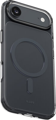 LAUT Crystal Fluro MagSafe iPhone Air hoesje zwart