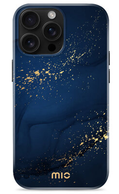 MIO MagSafe iPhone 16 Pro hoesje Midnight Sparkle