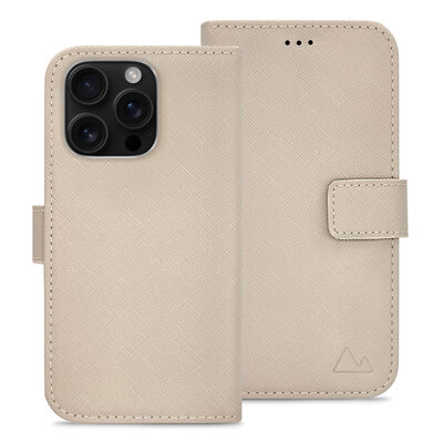 My Style Flex Wallet iPhone 16 Pro Max hoesje taupe