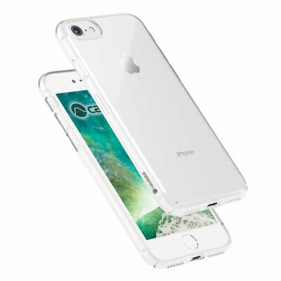Caudabe Lucid Clear iPhone SE 2022 / 2020 / 8 hoesje Transparant