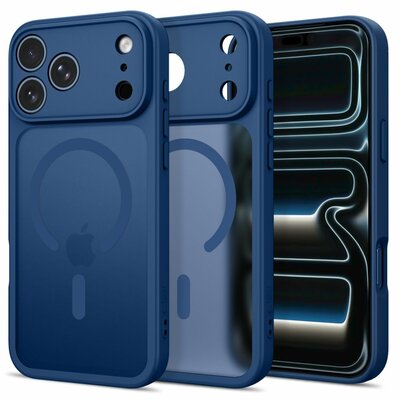 TechProtection Core MagSafe iPhone 18 Pro case deep blau