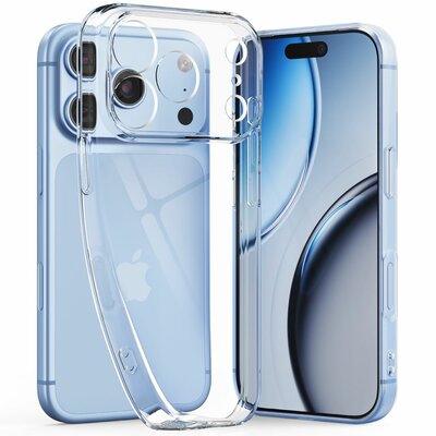 TechProtection Flex iPhone 18 Pro case transparent