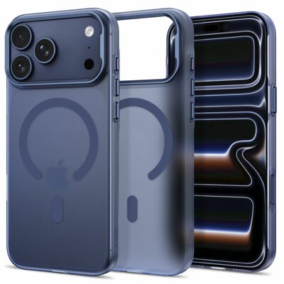 TechProtection Zero MagSafe iPhone 18 Pro H&uuml;lle deep blau