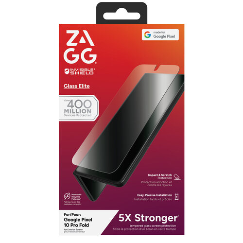 ZAGG InvisibleShield Glass Elite Google Pixel 10 Pro Fold screenprotector
