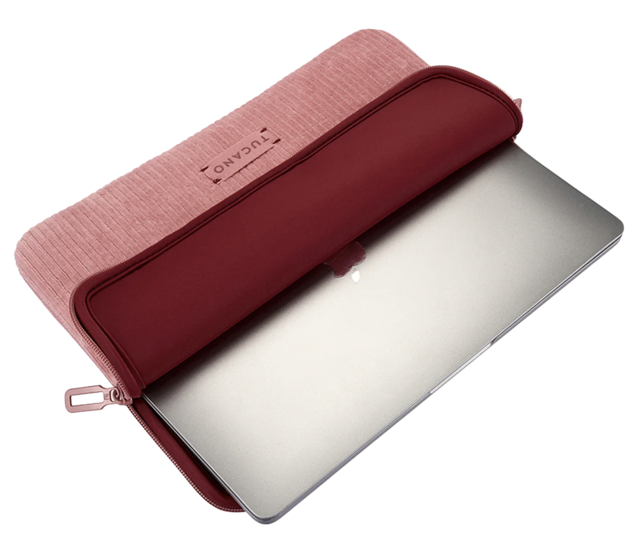 Tucano Velluto MacBook Pro 16 inch&nbsp;sleeve roze