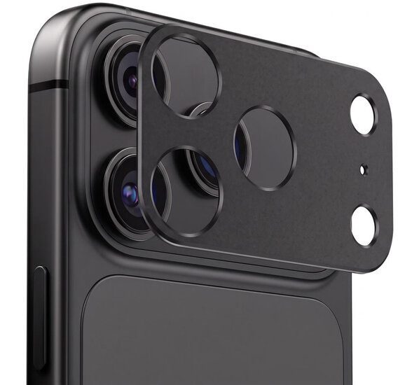 TechProtection Cam iPhone 18 Pro Kameraschutz protector schwarz