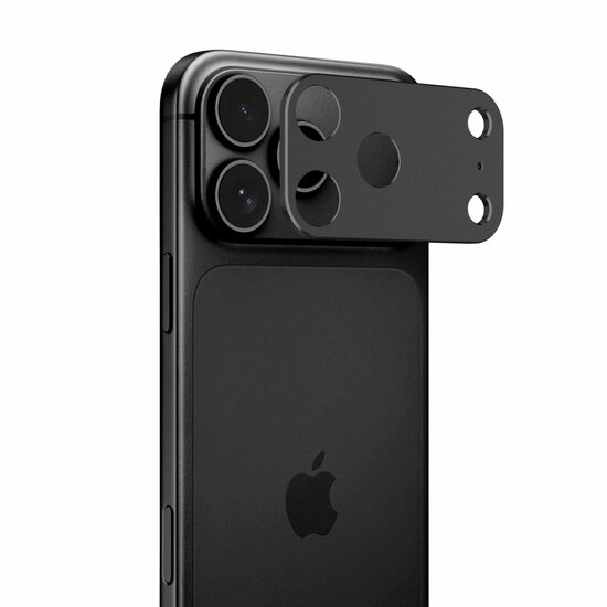 TechProtection Cam iPhone 18 Pro Kameraschutz protector schwarz