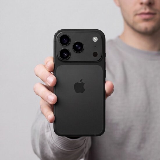 TechProtection CamFit iPhone 18 Pro Max Kameraschutz schwarz
