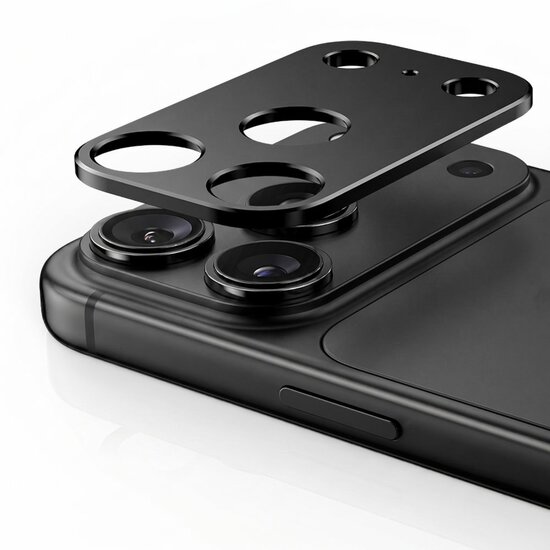 TechProtection CamFit iPhone 18 Pro Max Kameraschutz schwarz