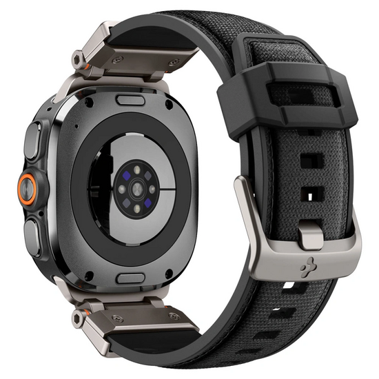 Spigen DuraPro Armor Galaxy Watch Ultra 47 mm bandje zwart 