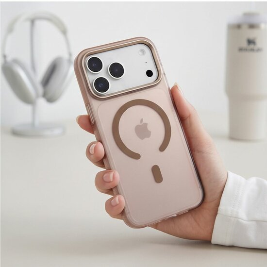 TechProtection Zero MagSafe iPhone 18 Pro Max case desert gold