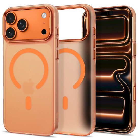 TechProtection Zero MagSafe iPhone 18 Pro hoesje oranje