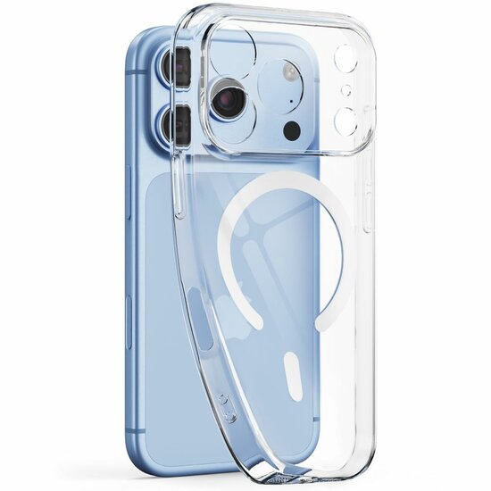 TechProtection Flex MagSafe iPhone 18 Pro Max hoesje transparant