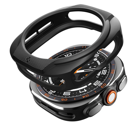 Spigen Liquid Air Galaxy Watch Ultra 2 47 mm hoesje zwart