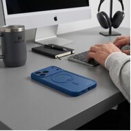 TechProtection Core MagSafe iPhone 18 Pro case deep blau