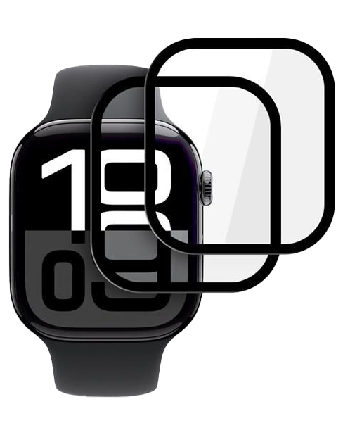 TechProtection Flex Apple Watch 10 42 mm&nbsp;hybride screenprotectors 2 pack