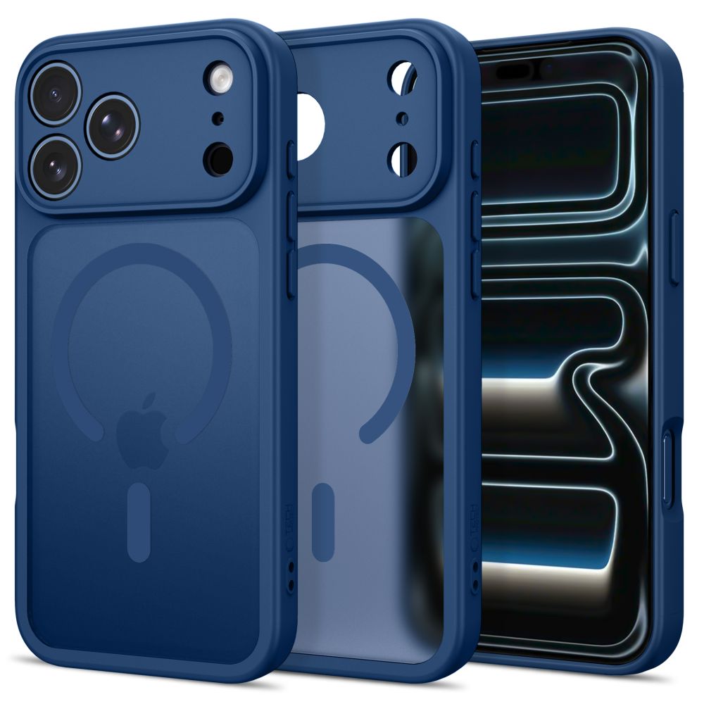 TechProtection Core MagSafe iPhone 18 Pro Max case deep blue