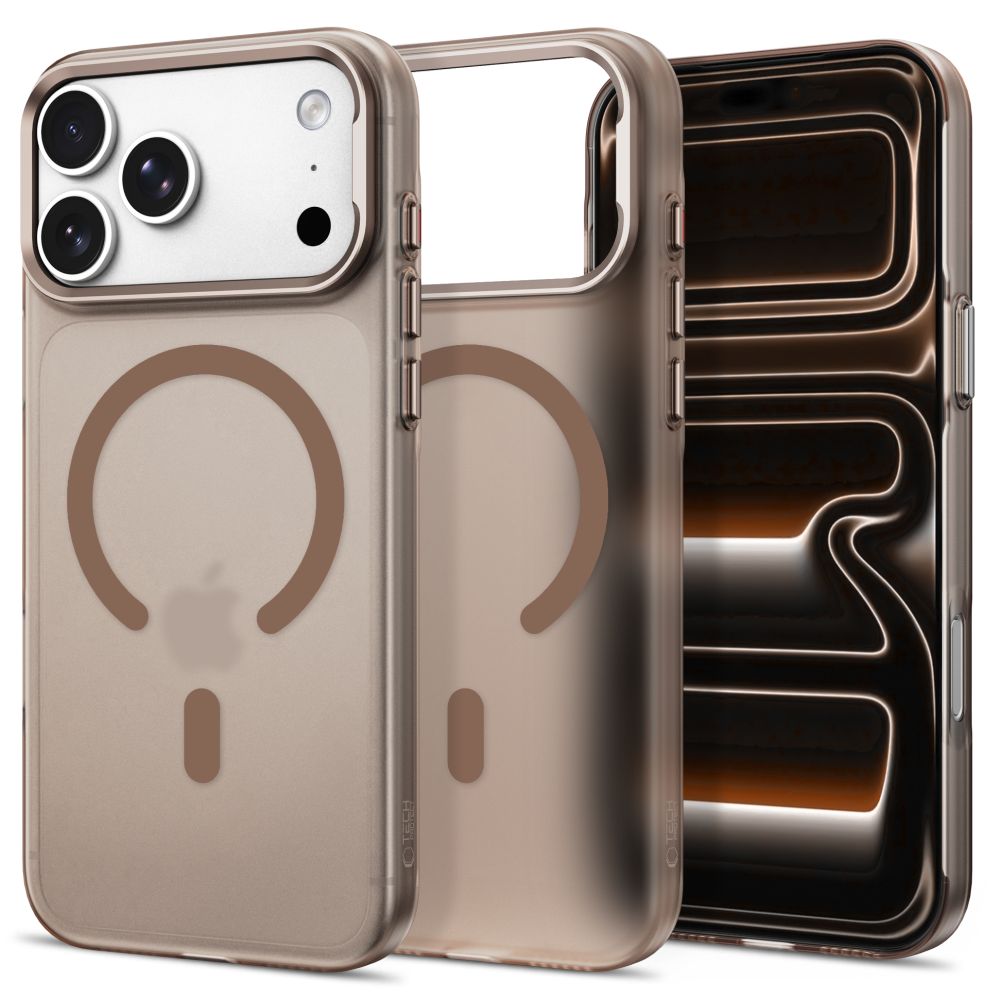 TechProtection Zero MagSafe iPhone 18 Pro Max case desert gold