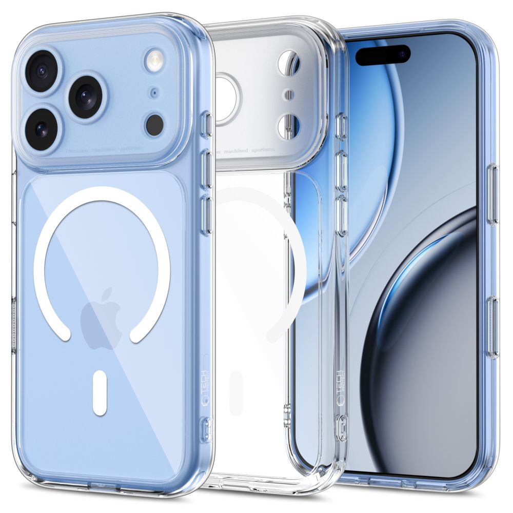 TechProtection Peak CC MagSafe iPhone 18 Pro Max case clear