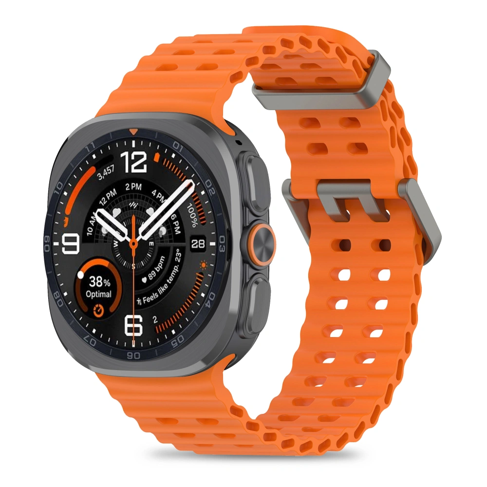 TechProtection Iconband Pro Galaxy Watch Ultra 47 mm bandje oranje